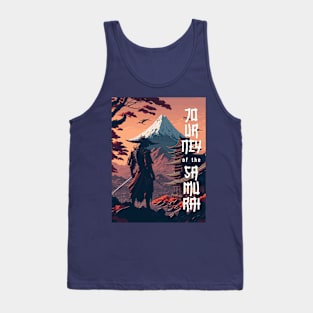 Futuristic Samurai: A Journey Through Time and Tradition Tank Top